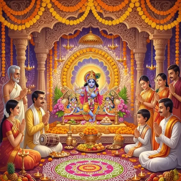 SRIKRUSHNA JANMASTHAMI PUJA (ଶ୍ରୀ କୃଷ୍ଣ ଜନ୍ମାଷ୍ଟମୀ ପୂଜା) Basic