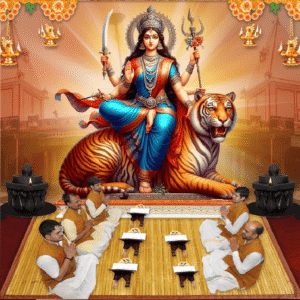Rudra Chandi Patha (Puja) (ରୁଦ୍ର ଚଣ୍ଡୀ ପାଠ ପୂଜା) Premium