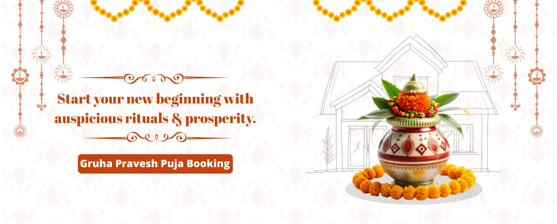 Gruha Pravesh Banner